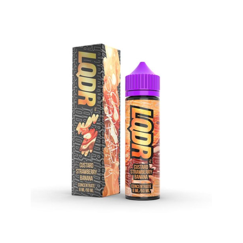 Longfill LQDR 8/60 - Custard Strawberry Banana