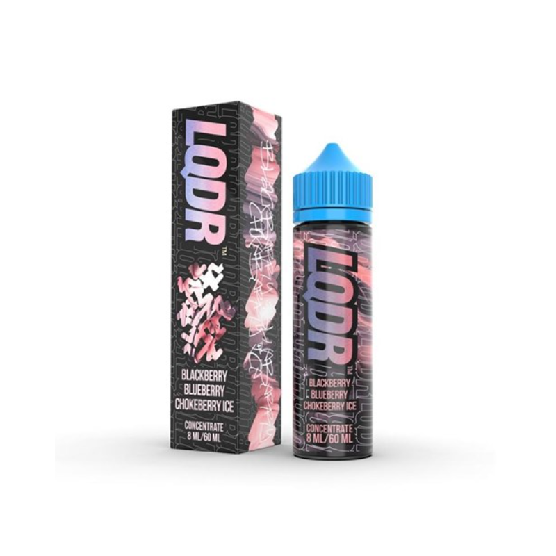 Longfill LQDR 8/60 - Mûre Myrtille Chookeberry GLACE | DoctorVape