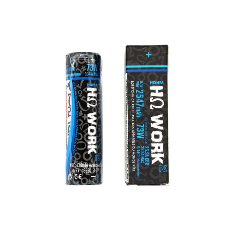 Hohm Work 18650 4 2547 mAh Battery - Hohm Tech | DoctorVape