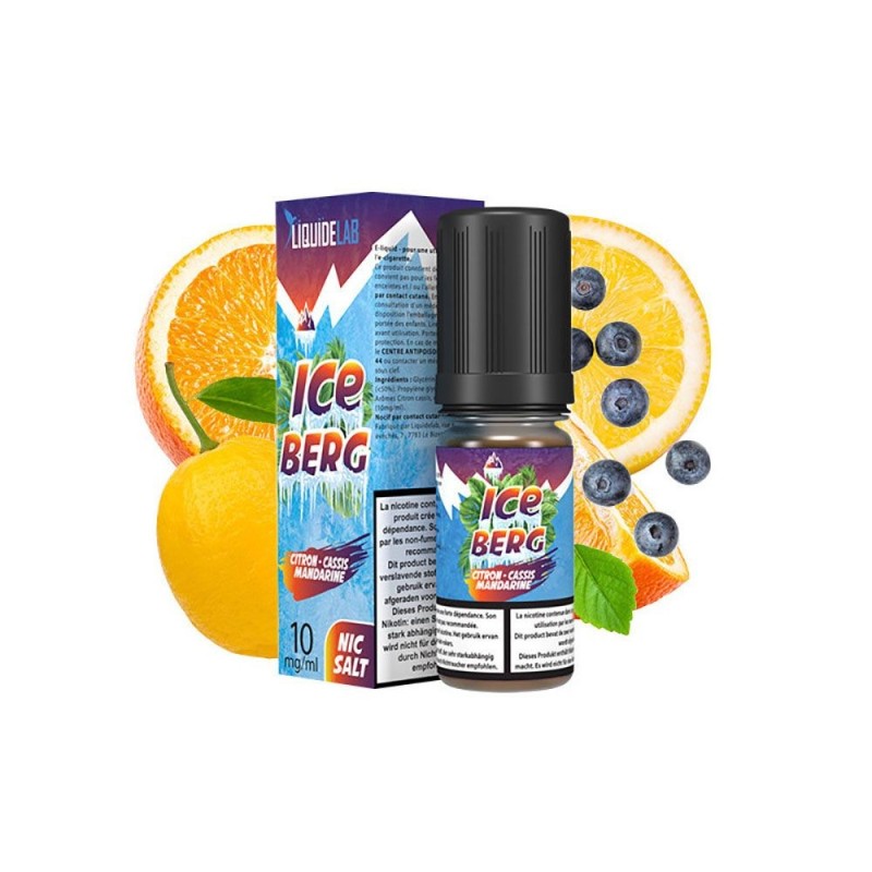 Liquid Iceberg O'J Lab 10ml 20mg Citron Cassis Mandarine