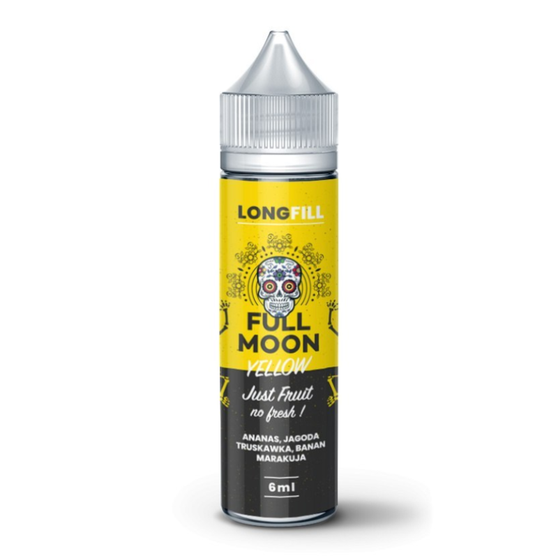 Longfill Full Moon 6/60 ml - Yellow Just Fruit
