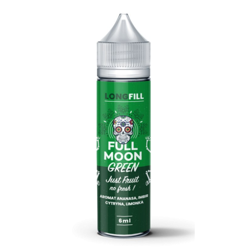 Longfill Full Moon 6/60 ml - Green Just Fruit