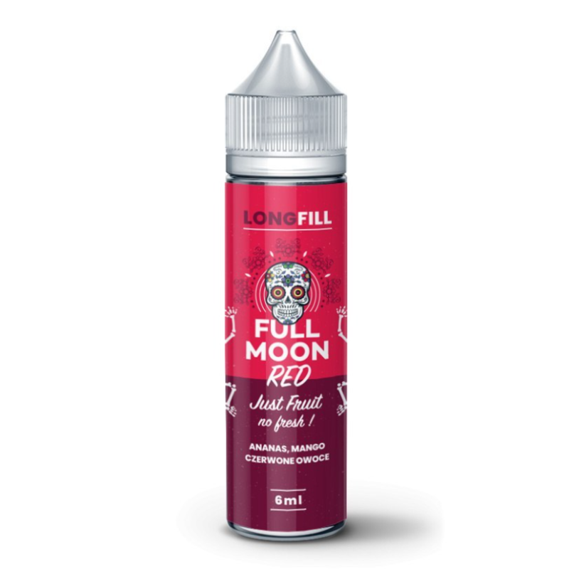 Longfill Full Moon 6/60 ml - Red Just Fruit