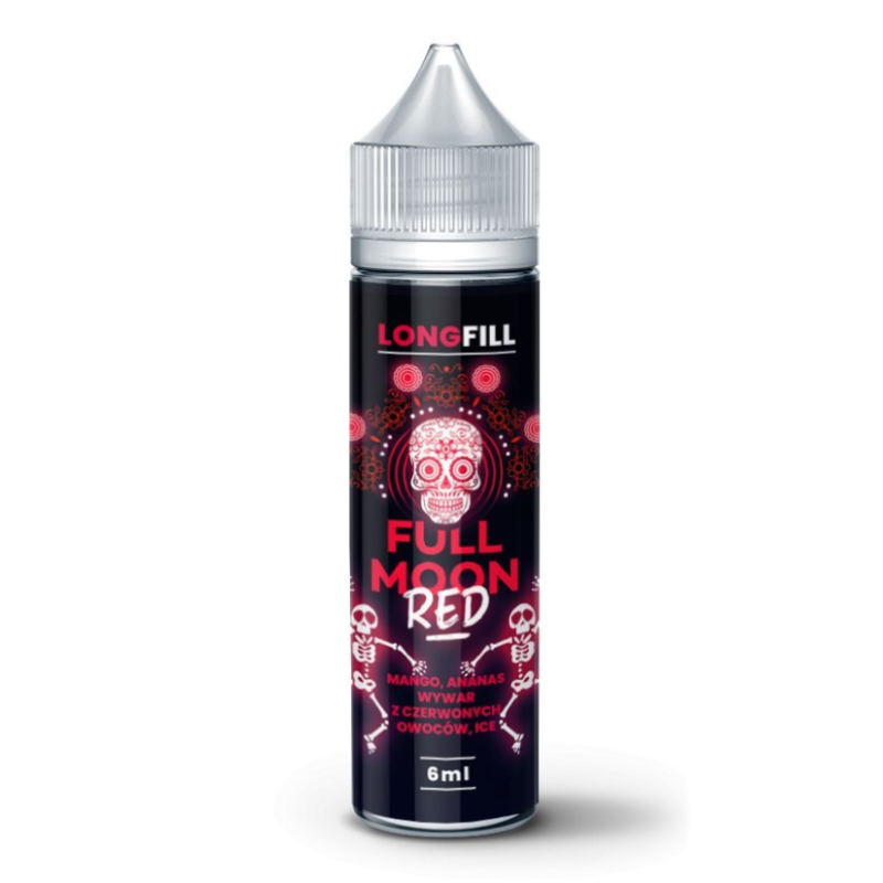 Longfill Full Moon 6/60 ml - Red