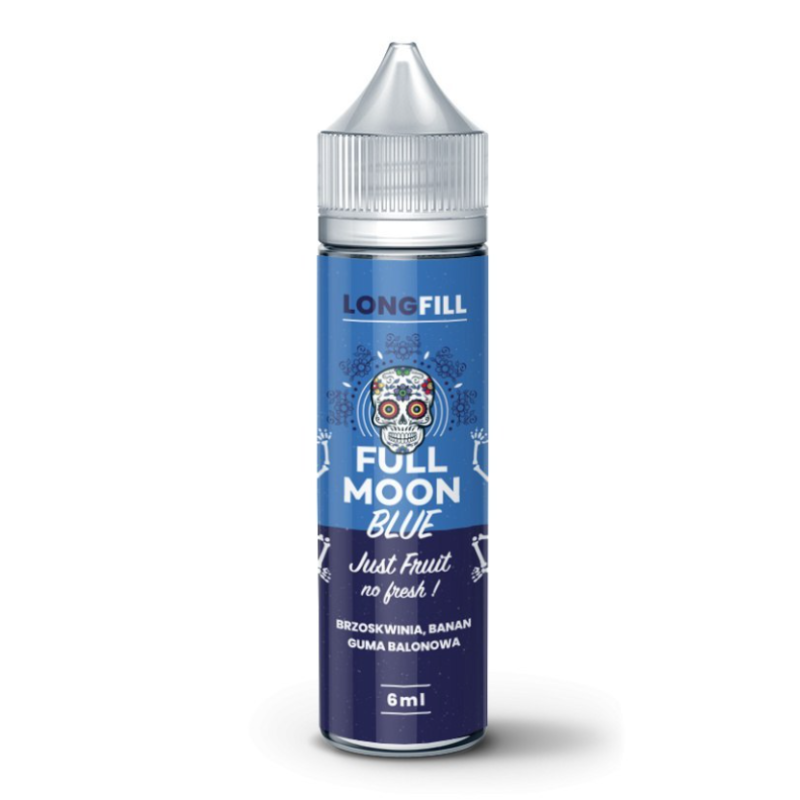 Longfill Full Moon 6/60 ml - Blue Just Fruit