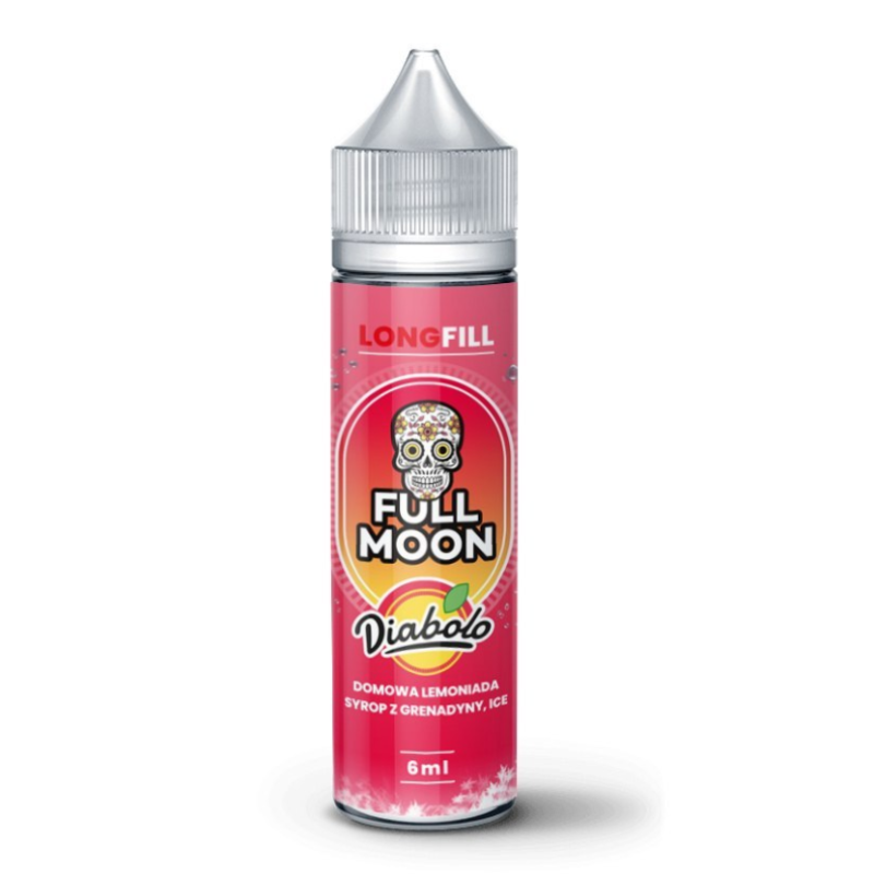 Longfill Full Moon 6/60 ml - Diabolo Grenadine