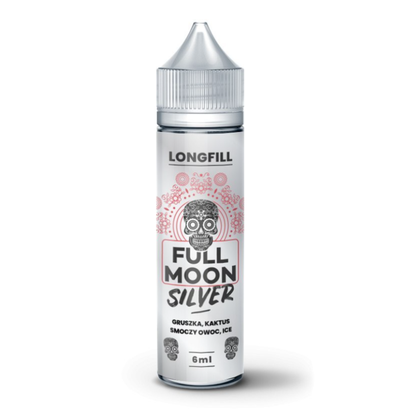 Longfill Full Moon 6/60 ml - Silver
