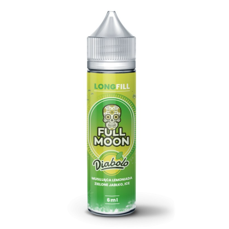 Longfill Full Moon 6/60 ml - Diabolo Pomme
