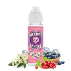 Premix Mexican Cartel 50/75ml Myrtille Groseille Fleur de Sureau