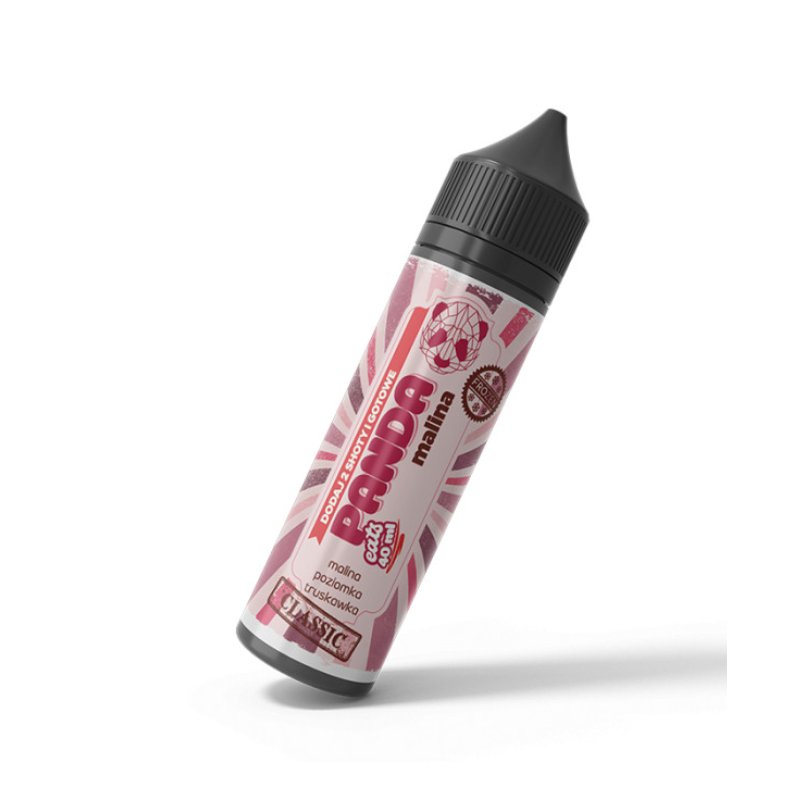 Shortfill Panda Eats Classic 40/60 Raspberry Strawberry Wild Strawberry | Doctorvape