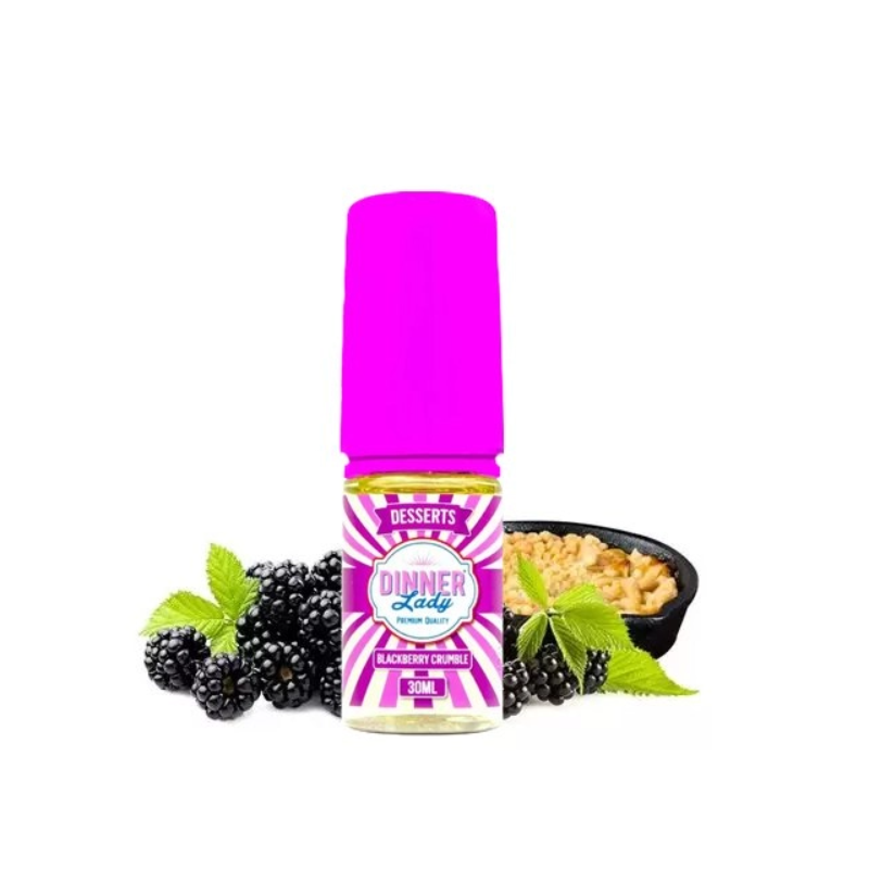 Concentré Dinner Lady - Crumble aux Mûres 30ml | DoctorVape
