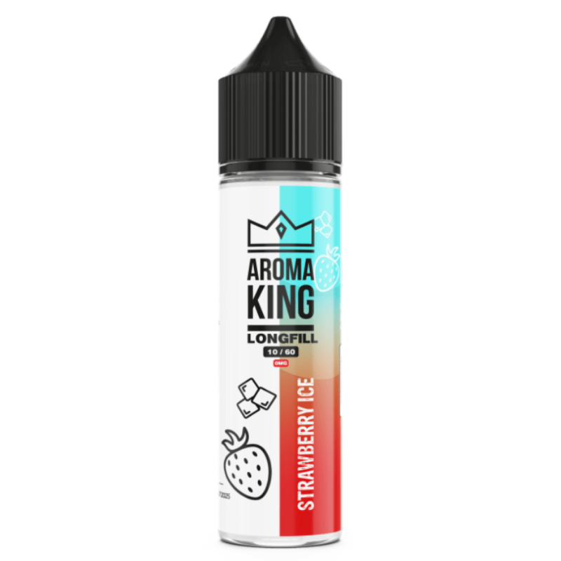 Longfill Aroma King 10/60ml - Strawberry Ice | DoctorVape