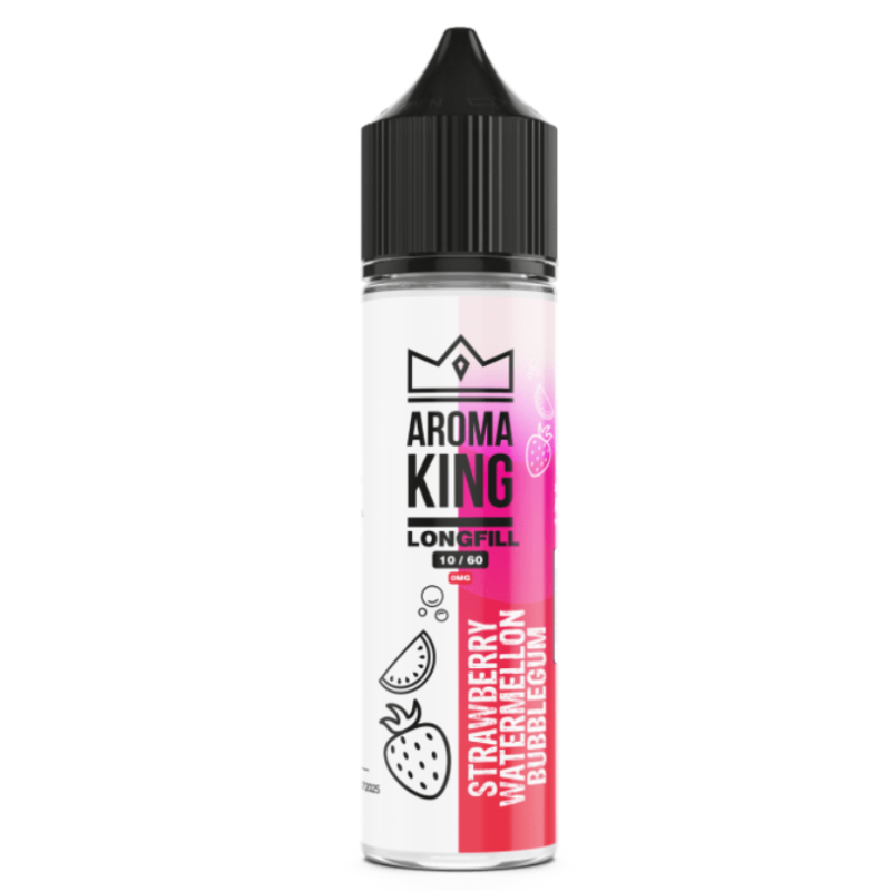 Longfill Aroma King 10/60ml - Fraise Pastèque Bubble-gum | DoctorVape