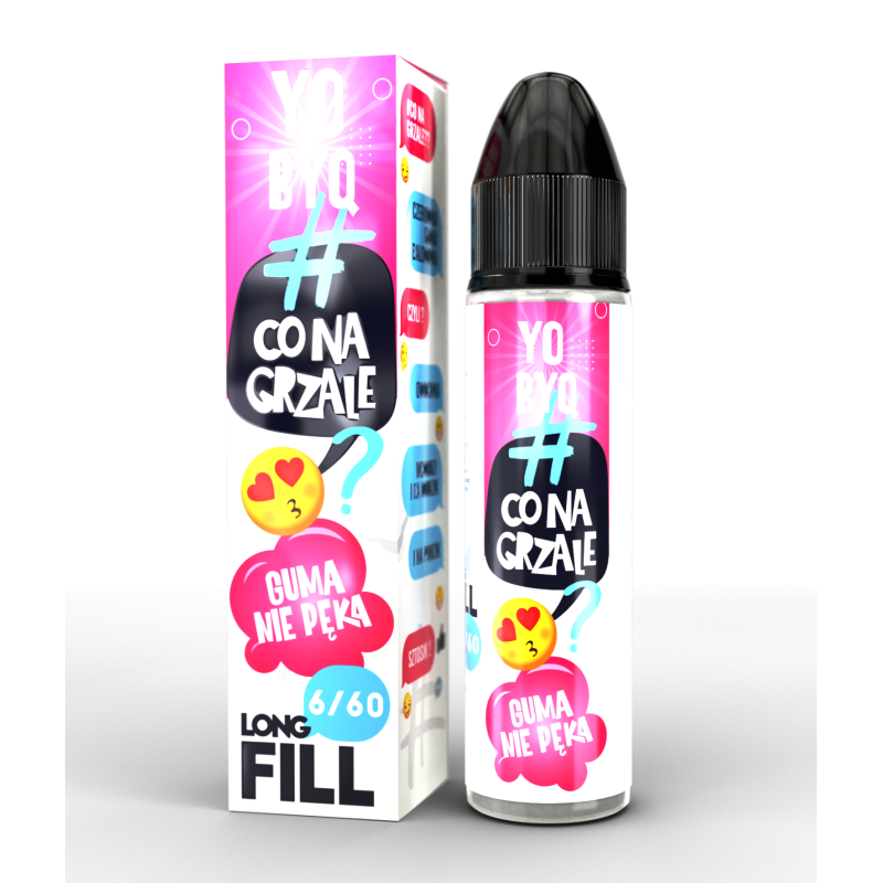 Longfill Hashtag Co On the Rocks 6/60ml - Bubble Gum | DoctorVape