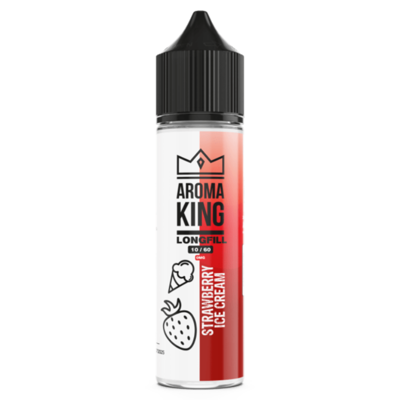 Arôme Longfill Aroma King 10/60ml - Fraise Glacée | DoctorVape
