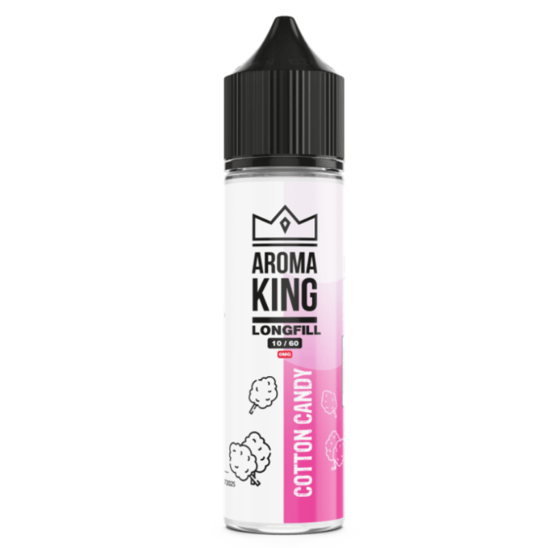 Longfill Aroma King 10/60ml - Cotton Candy