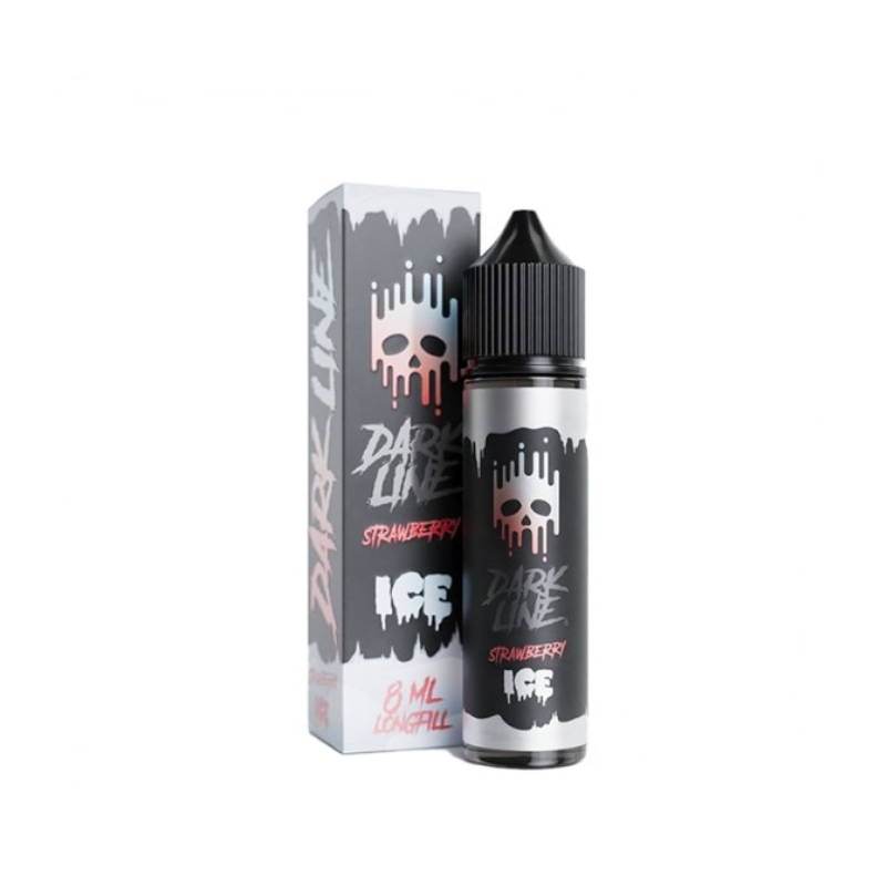 Longfill Dark Line ICE 8/60ml - Fraise | DoctorVape