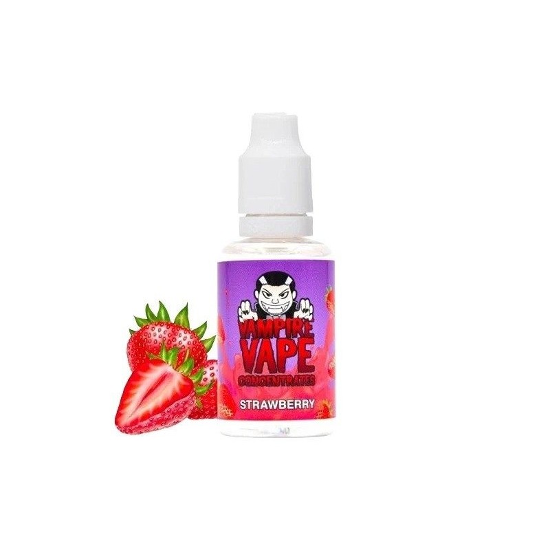 Vampire Vape Strawberry Flavor 30ml | DoctorVape