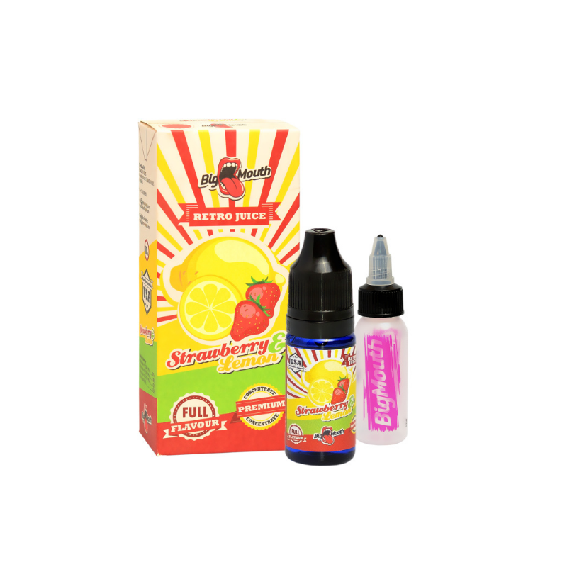 Strawberry Lemon Retro Juice Concentrate 10ml | Doctorvape