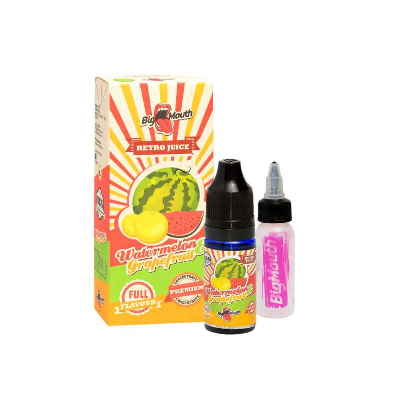 Concentré Big Mouth - Pastèque Pamplemousse Retro Juice 10ml | Doctorvape