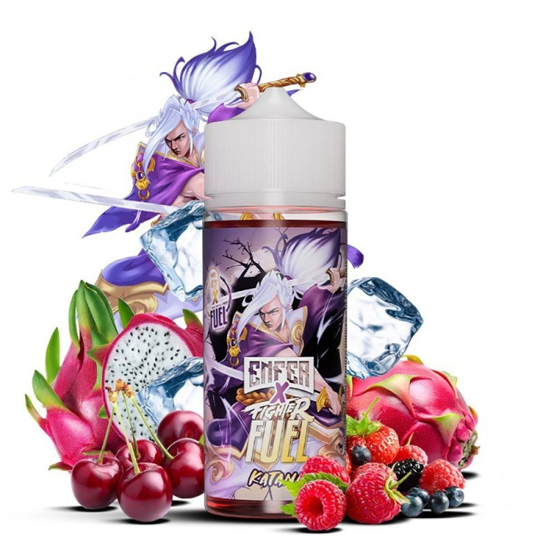 Fighter Fuel X Enfer Pre-Workout Supplement 100/120ml Katana | DoctorVape