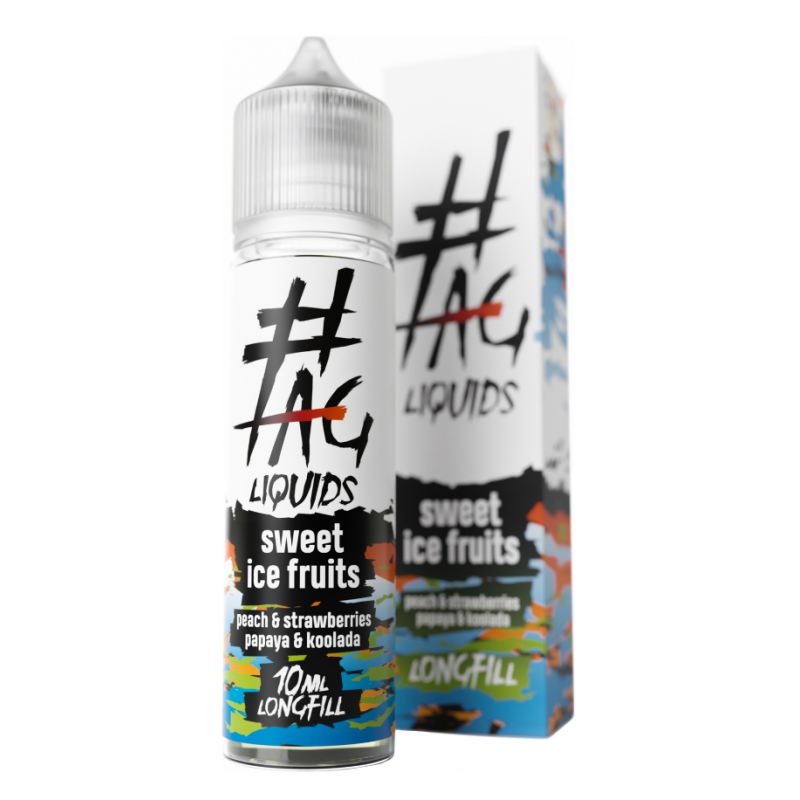 Longfill Hasztag TAG 10/60ml - Fruits Glacés Sucrés | DoctorVape