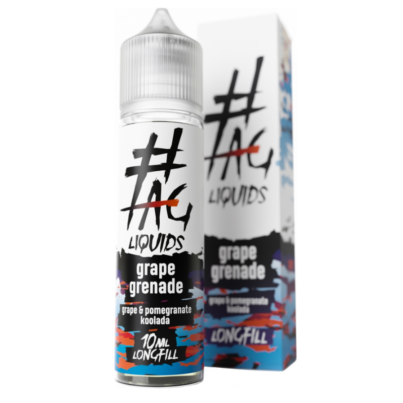 Longfill Hasztag TAG 10/60ml - Grape Granade