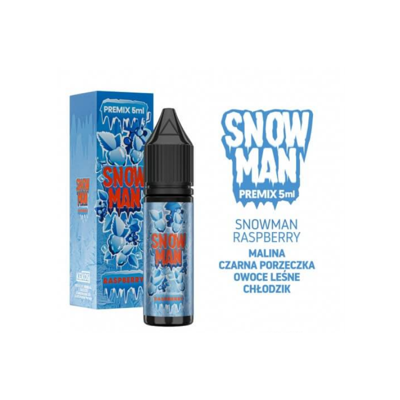 Snowman 5/15ml Premix - Raspberry | Doctorvape