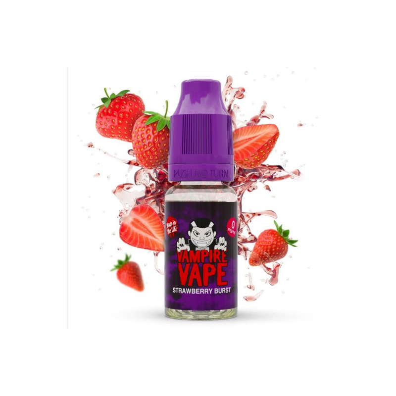 Vampire Vape 10ml - Explosion de Fraise | Doctorvape