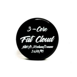 Fat Cloud Heating Coil - 3 Core Fused Clapton Ni80 0.20ohm | Doctorvape