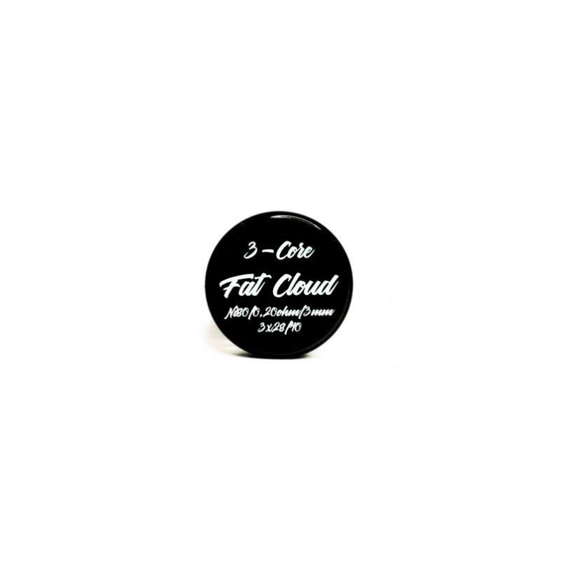 Fat Cloud Heating Coil - 3 Core Fused Clapton Ni80 0.20ohm | Doctorvape