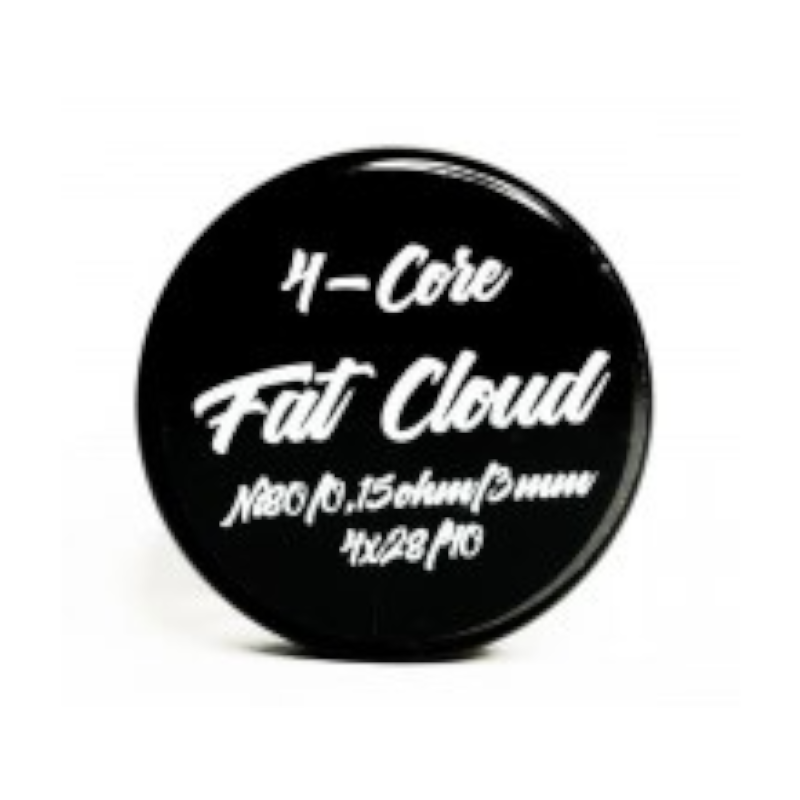 Fat Cloud - 4 Core Fused Clapton Ni80 0.15ohm Heating Coil | DoctorVape