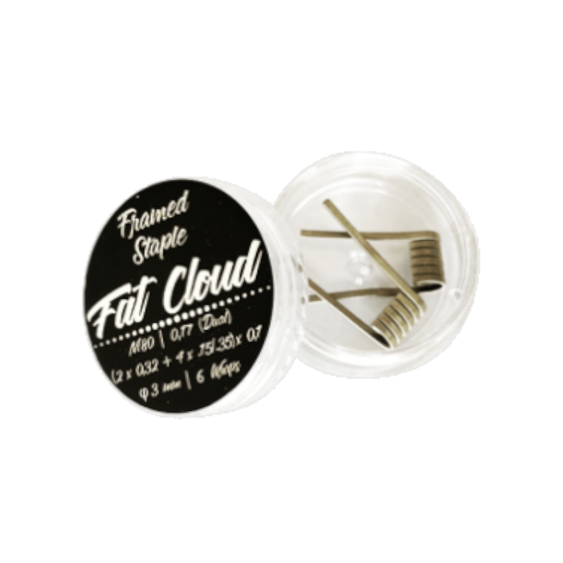 Fat Cloud Framed Staple Ni80 0.17ohm Heating Element | DoctorVape