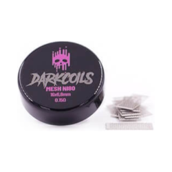 Grille DARK COILS - MESH Ni80 16x6,8mm 0,15ohm (10pcs) | Doctorvape