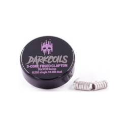 Dark Coils - 3-żyłowe Fusowane Claptonki Ni80 0,13 (2 szt.) | Doctorvape