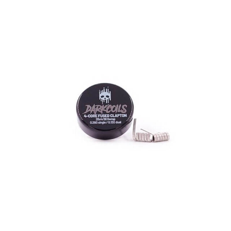 Dark Coils - 4-Core Fused Clapton 0.13 ohm (2pcs) | Doctorvape