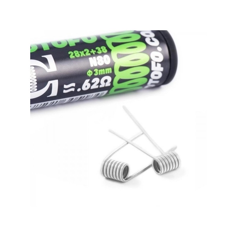 Wotofo N80 28*2+38 0,62 ohm (10pcs) | Doctorvape