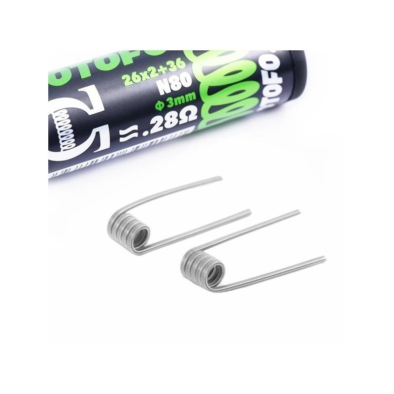 Wotofo N80 Double Cœur Fused Clapton 26*2+36G 0,28ohm | Doctorvape