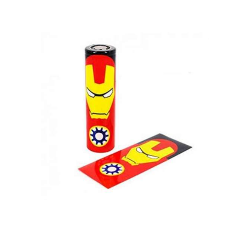 Koszulka Termokurczliwa - Iron Man - na akumulator 18650 | Doctorvape