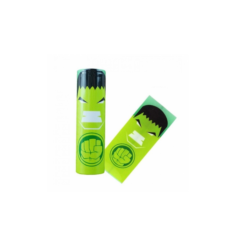 Shrink Wrap Sleeve - Hulk - for 18650 Battery | Doctorvape