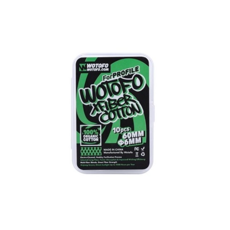 Wotofo - Xfiber Cotton for Profile 6mm (10pcs) | Doctorvape