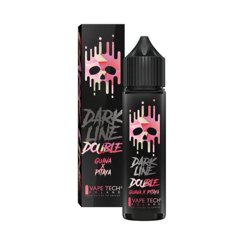 Longfill DARK LINE Double 8/60ml - Guava Pitaya