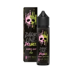 Longfill DARK LINE Double 8/60ml - Bubble Gum Kiwi
