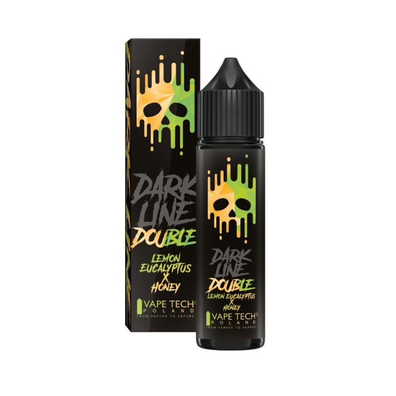 Longfill DARK LINE Double 8/60ml - Lemon Eucalyptus Honey