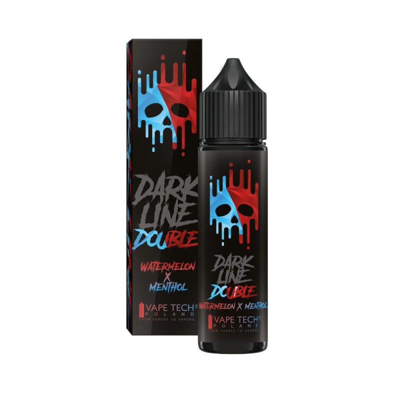Longfill DARK LINE Double 8/60ml - Watermelon & Menthol | DoctorVape