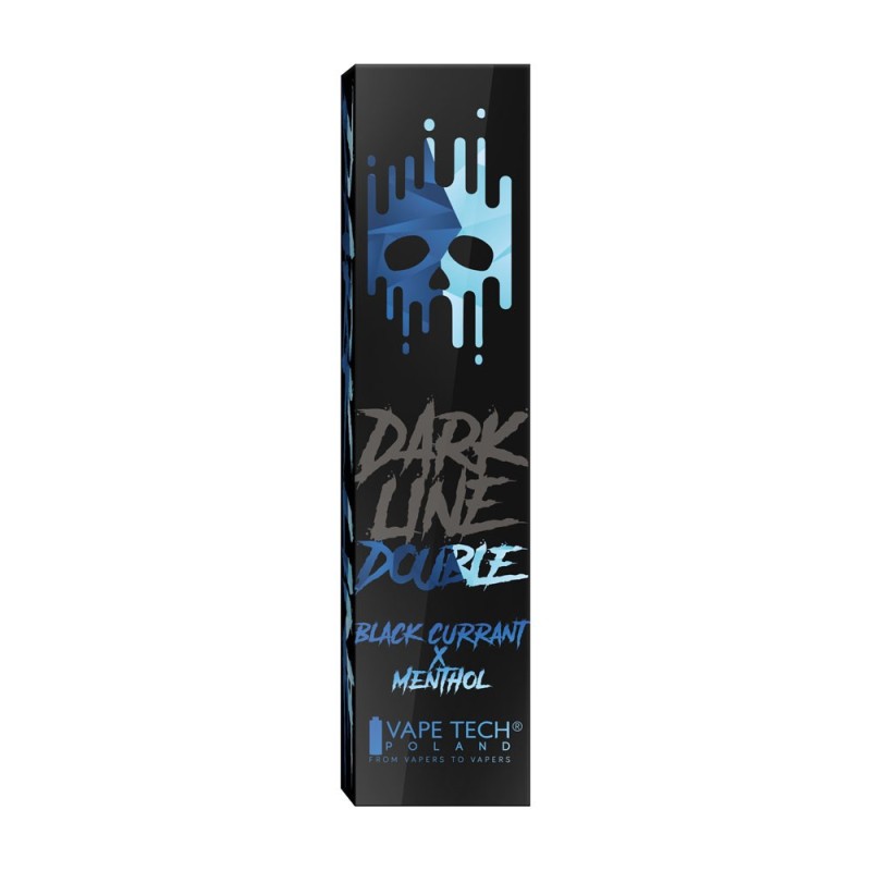 Longfill DARK LINE Double 8/60ml - Cassis Menthol | DoctorVape