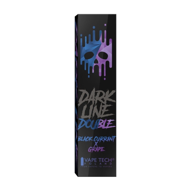 Longfill DARK LINE Double 8/60ml - Black Currant Grape