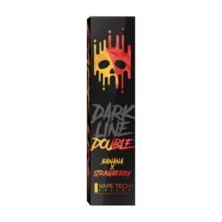 Longfill DARK LINE Double 8/60ml - Banane Fraise | DoctorVape