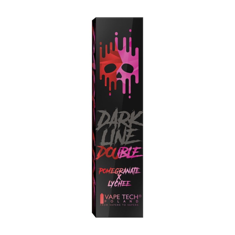 Longfill DARK LINE Double 8/60ml - Pomegranate Lychee