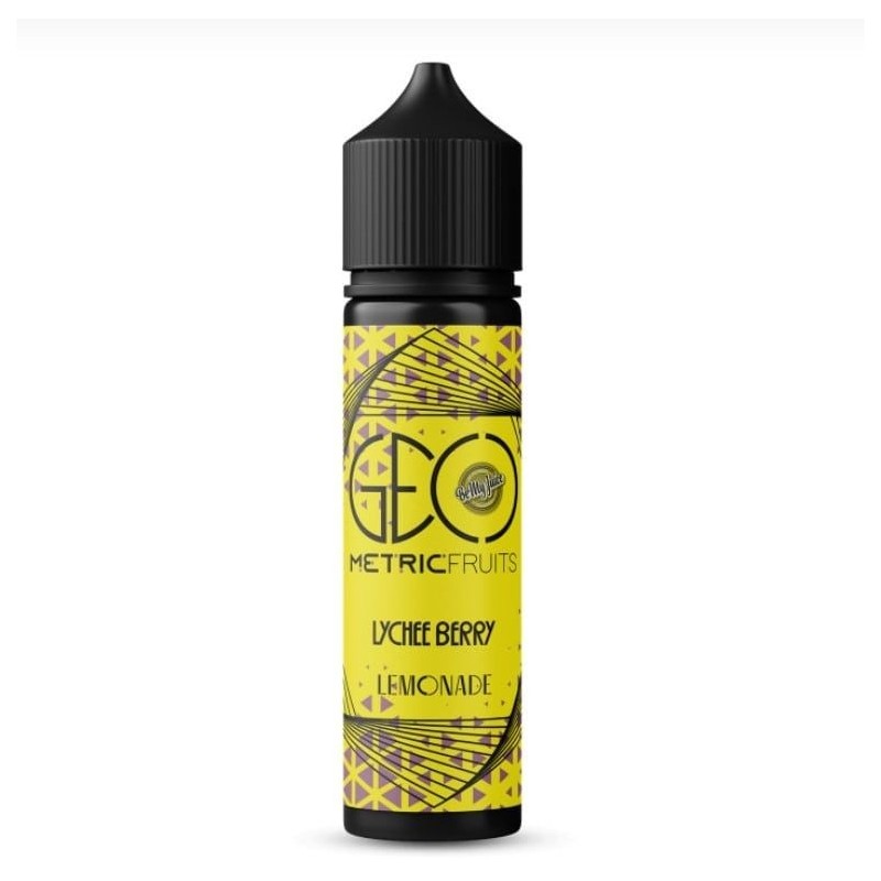 Longfill Geometric Fruits 10/60ml - Citron Litchi Fruits Rouges | DoctorVape